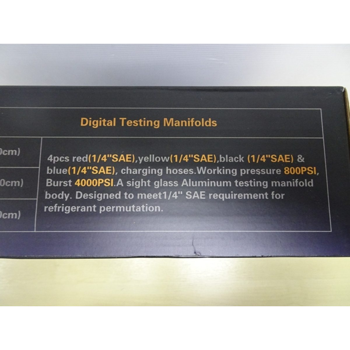 DSZH WK-6884 36″ 4 Way Digital Manifold 4