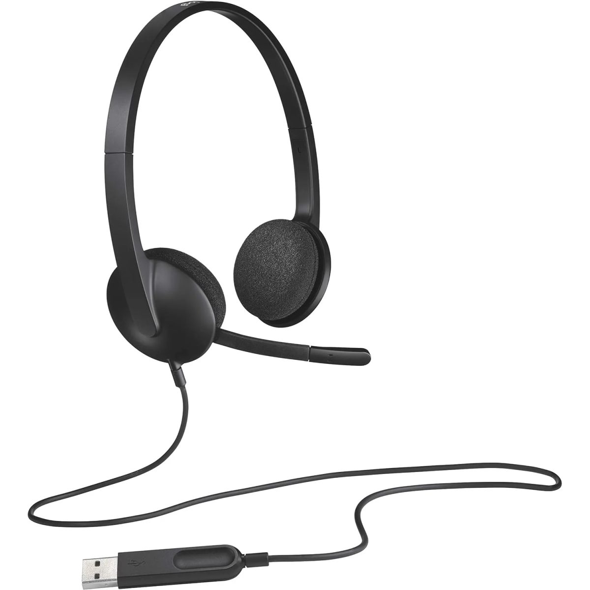 Logitech H340 USB PC Headset with Noise-Cancelling Micسماعة