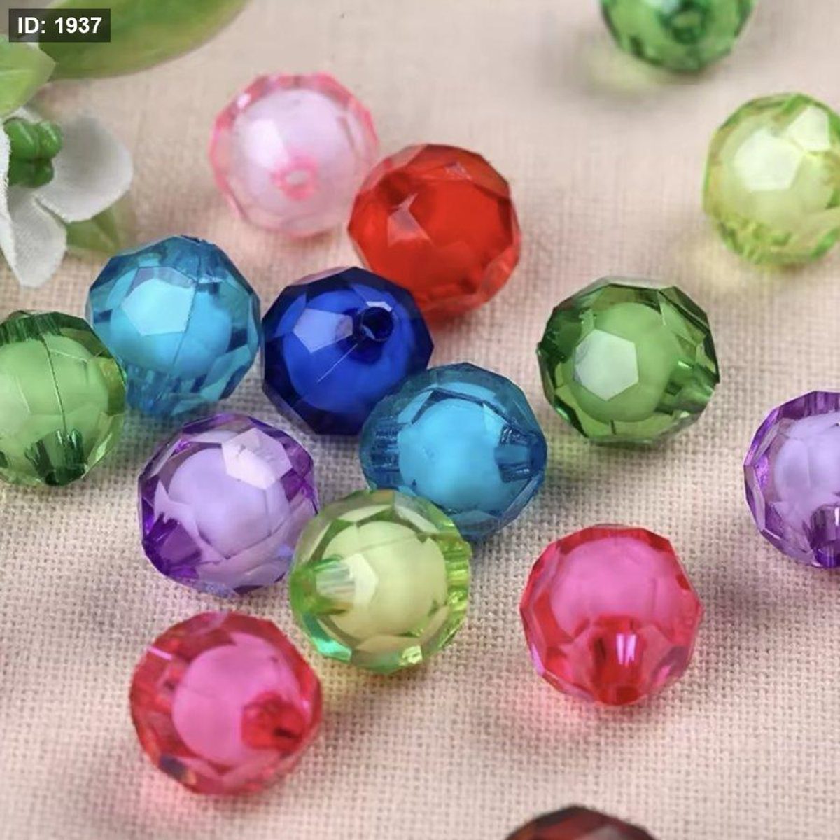 خرزاكريلك مدور10mm-مونس