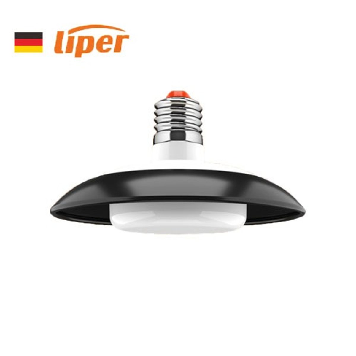 لمبة ليد صحن اسود LIPER LEO 6500K 60W