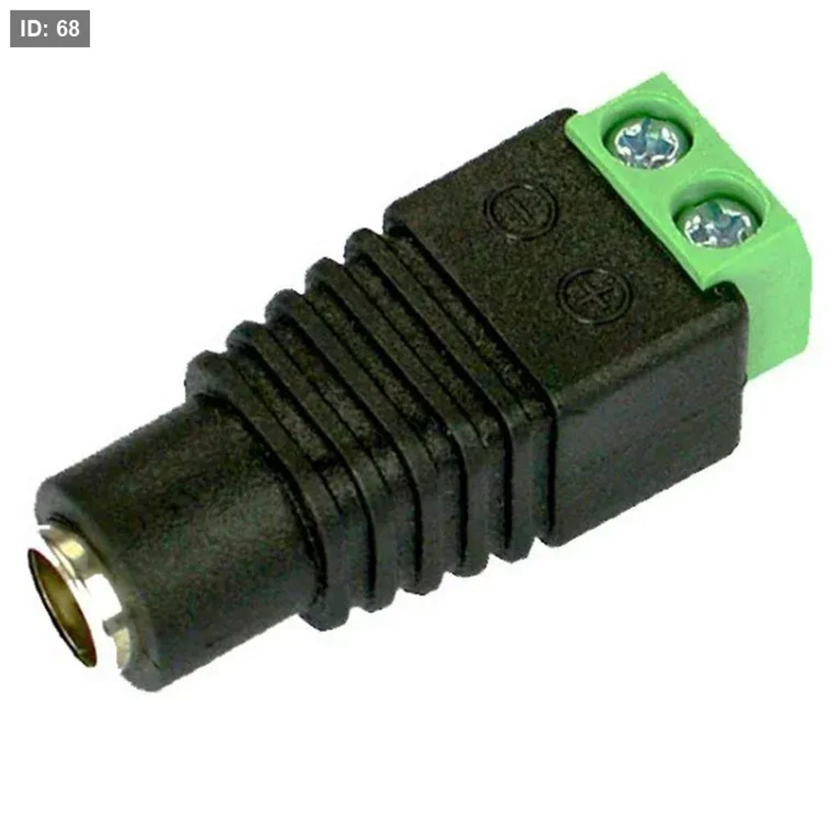 POWER PLUG Connector Female (Black&green)