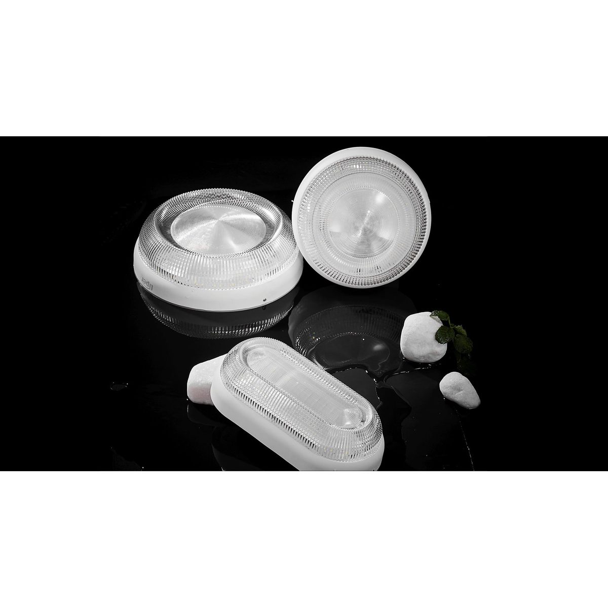 جلب مطري بيضاوي شفاف لد LIPER VICTORIA 20W 6500K IP65 3