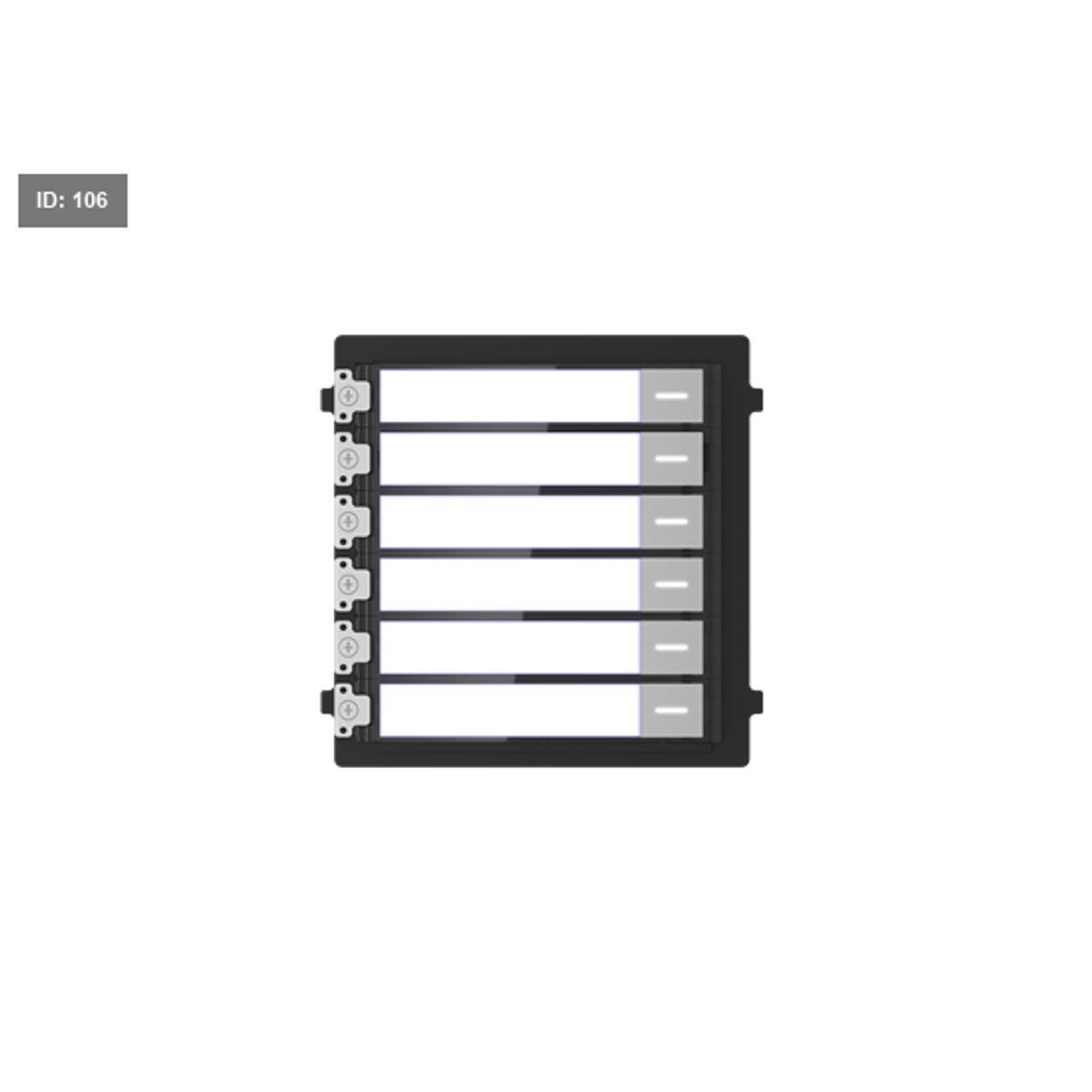 DS-KD-KK intercom Nametag unit