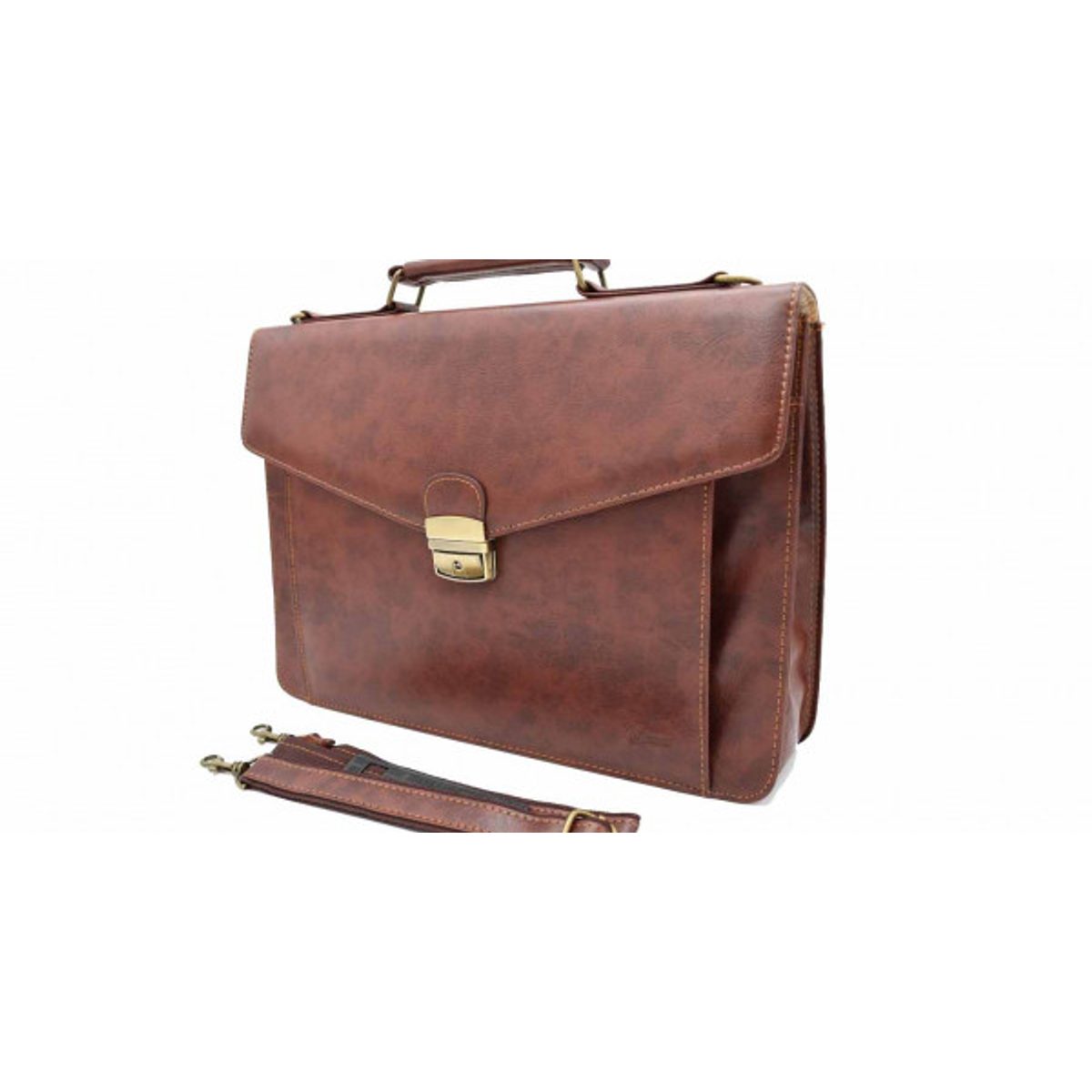 حقيبة الأعمال LEATHER BRIEFCASE TARGET