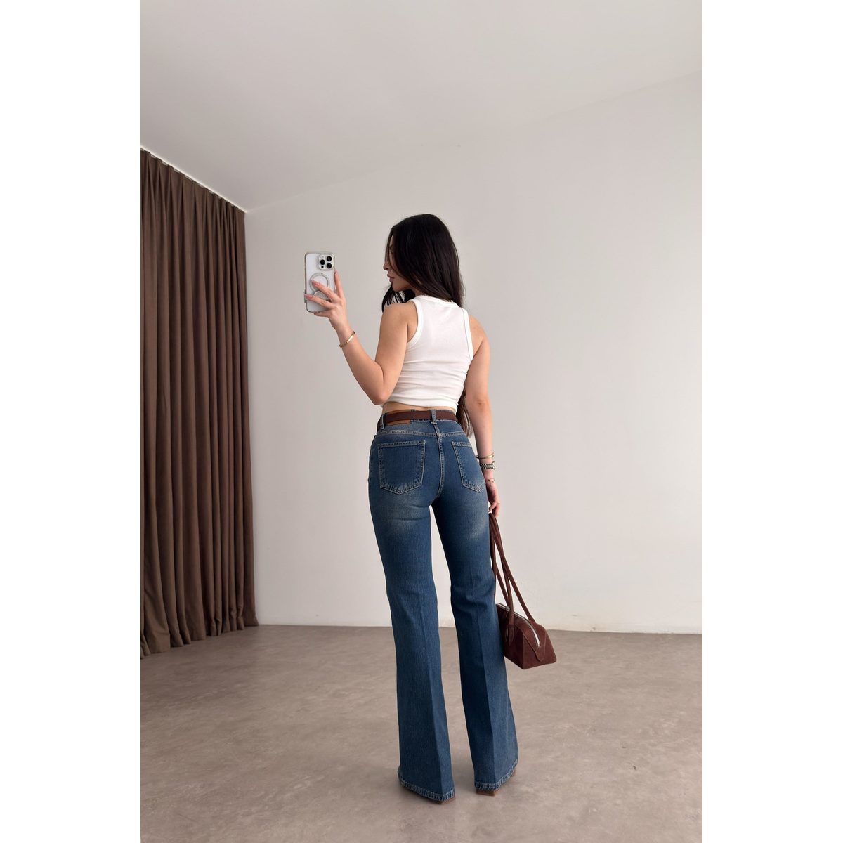 Mavi Flare Jean 4