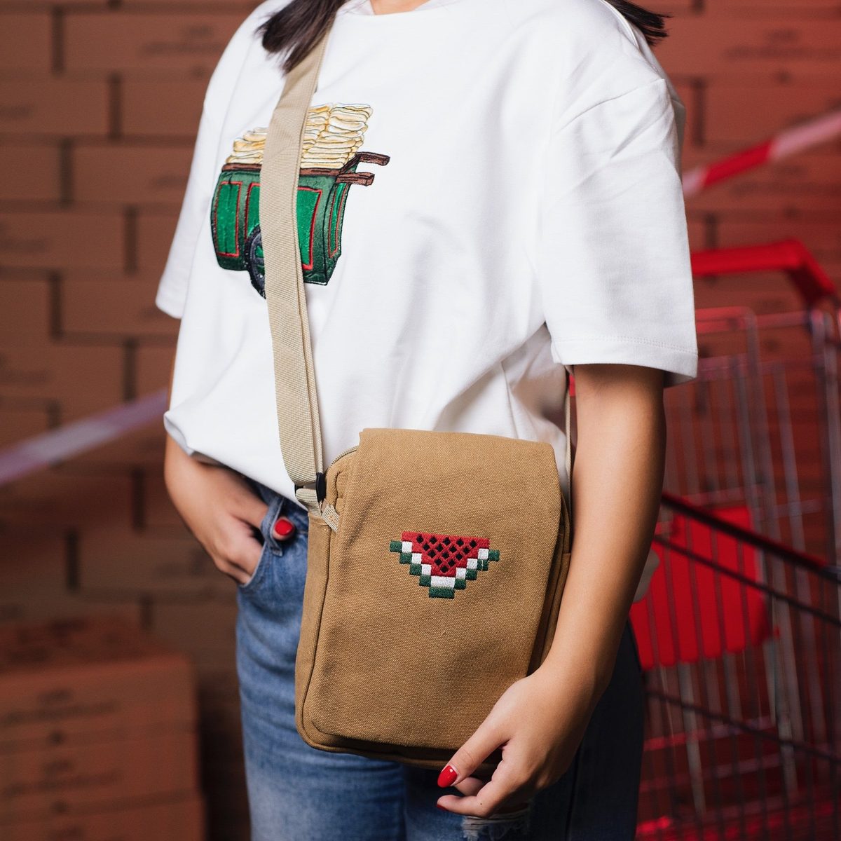 Cross Body Bag - Watermelon 2