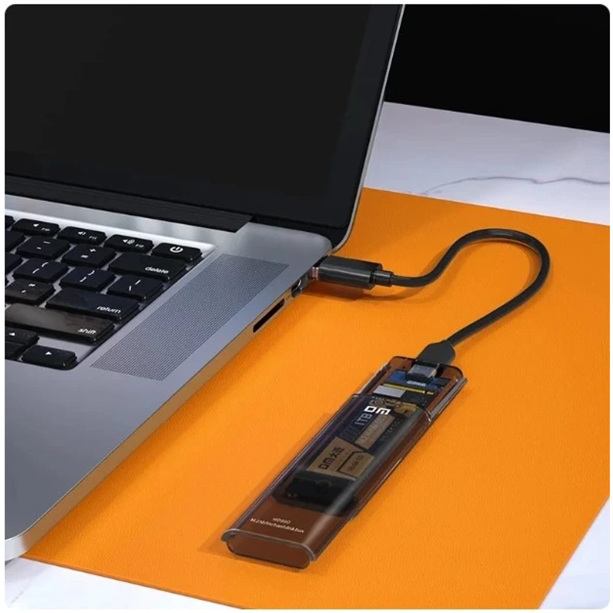 DM HD990 M.2 NVME TYPE-C 3.2 SSD Enclosure حاضنة 2