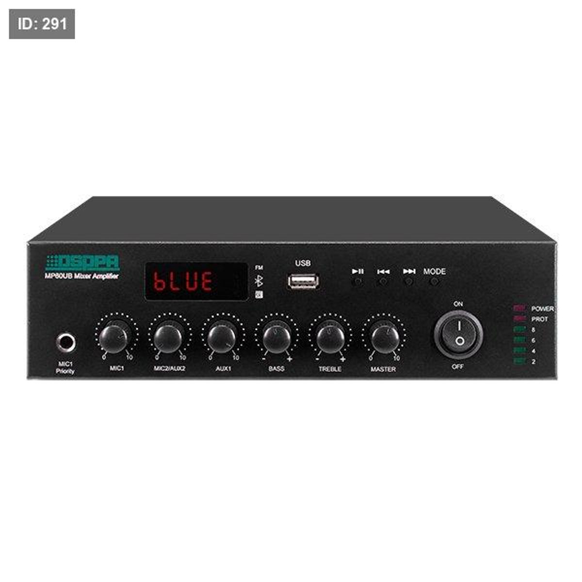 MP120UB 120W Mini Digital Mixer Amplifier with USB & Bluetooth