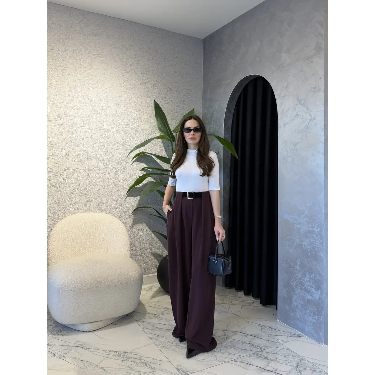 بنطلون Classic Pleated Elegance 3