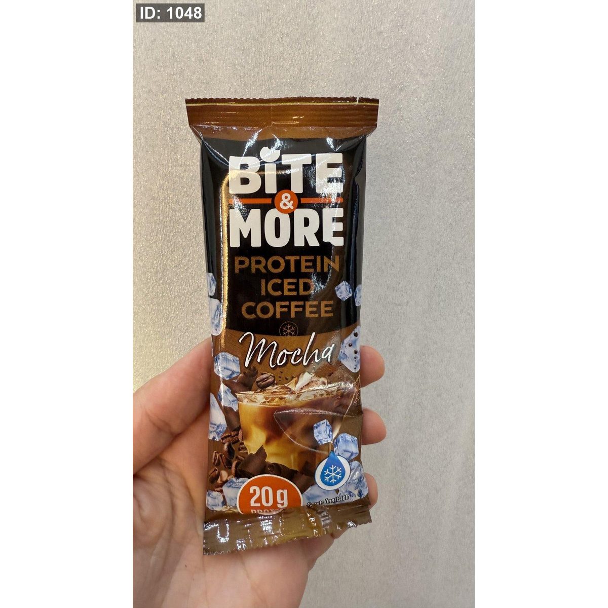 قهوة بروتين موكا protein iced coffee وزنه 33غرام