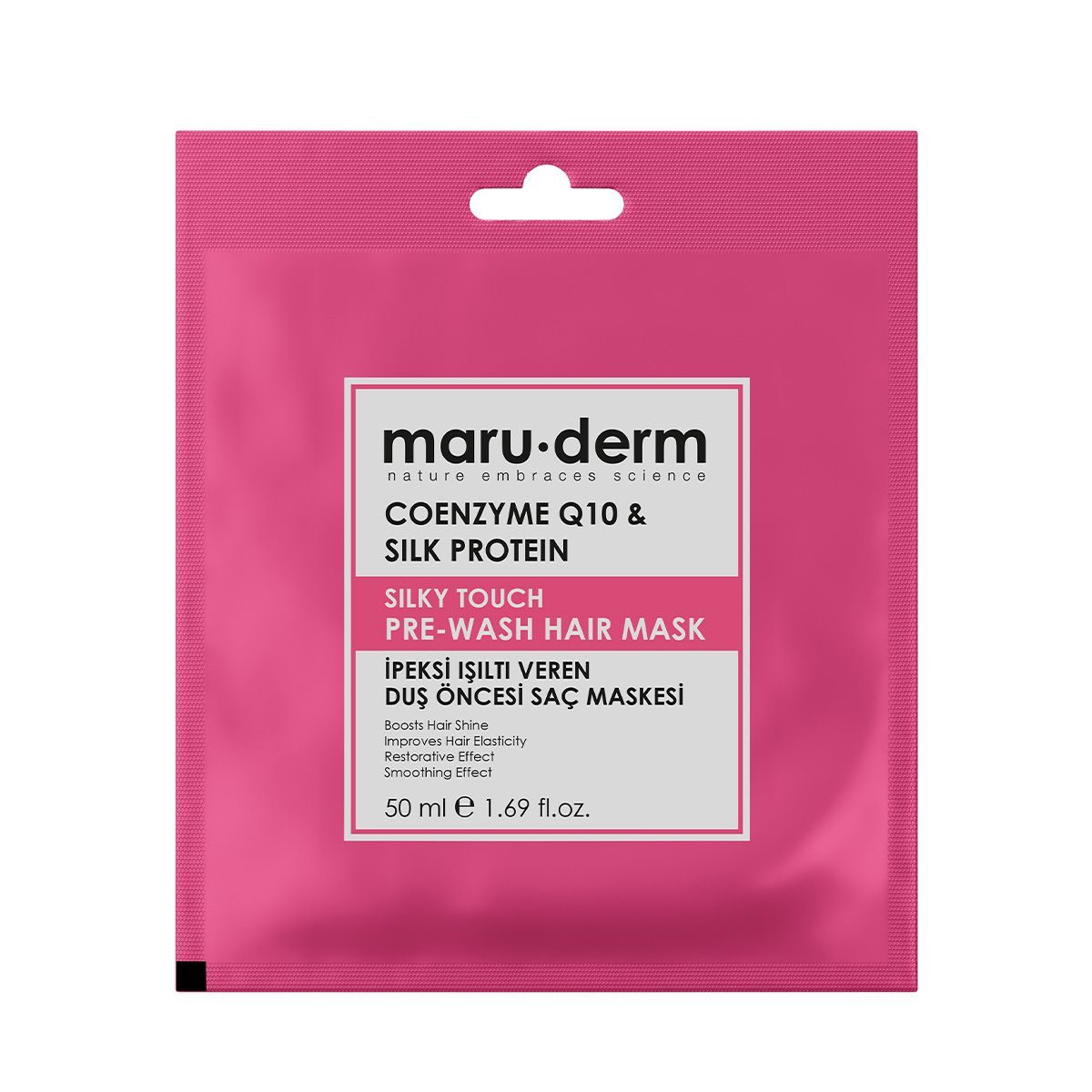 Maruderm Coenzyme Q10 & Silk Protein Silky Touch Pre-Wash Ha