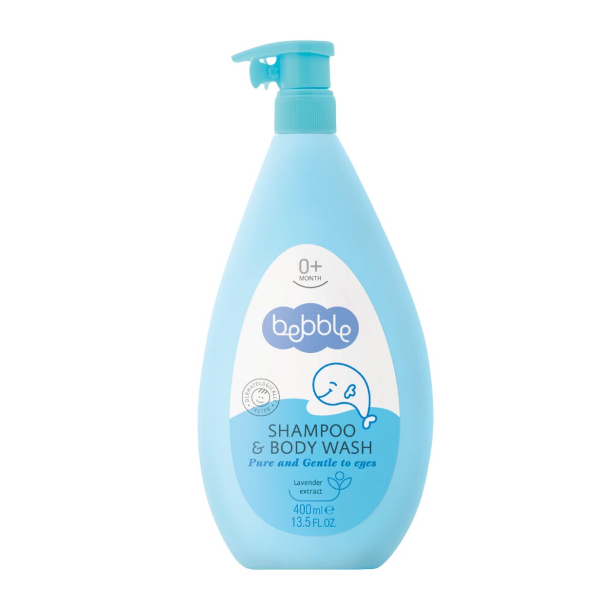 Bebble Shampoo & Body Wash-400ml