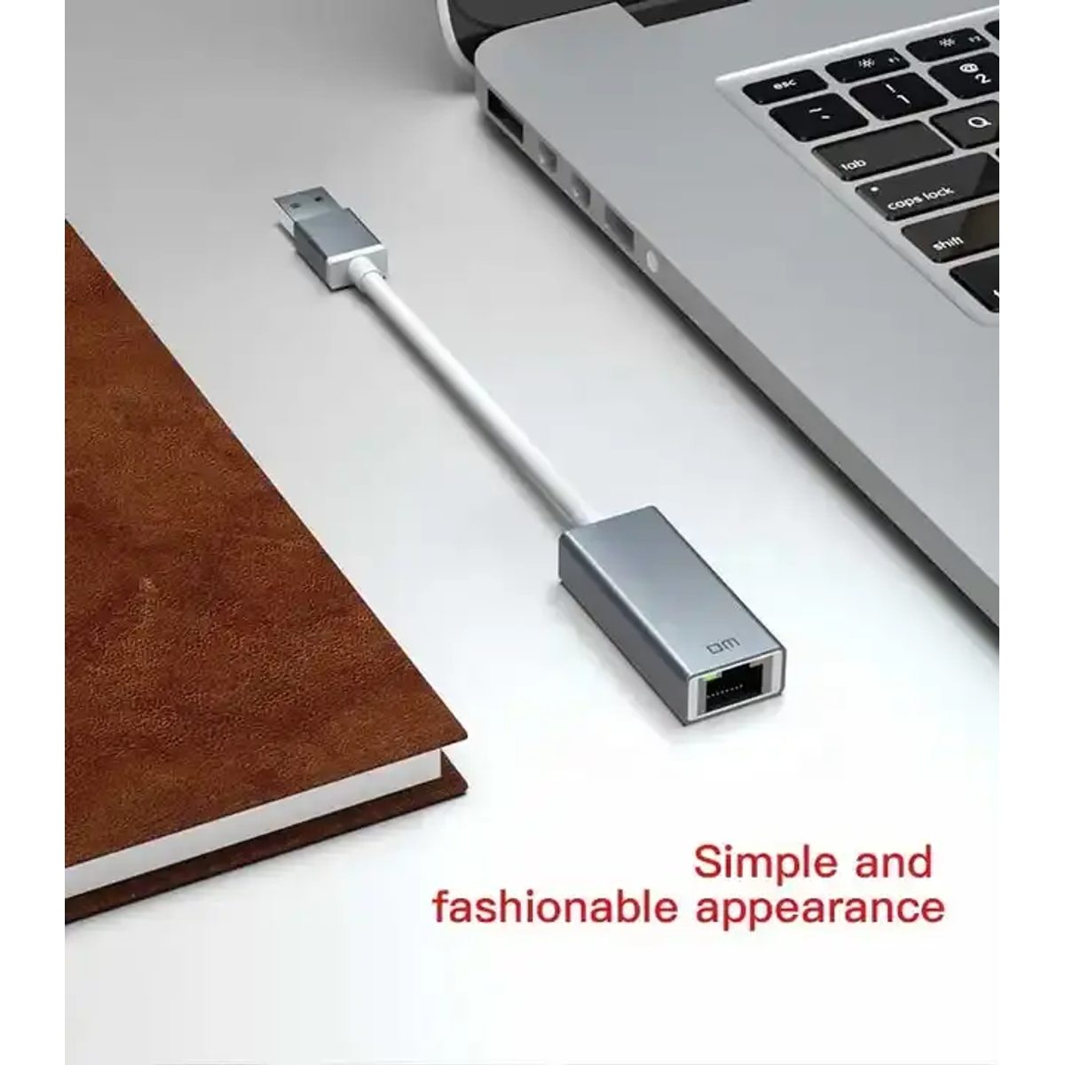 DM CHB018  USB 2.0 to RJ45 Port تحويلة 2