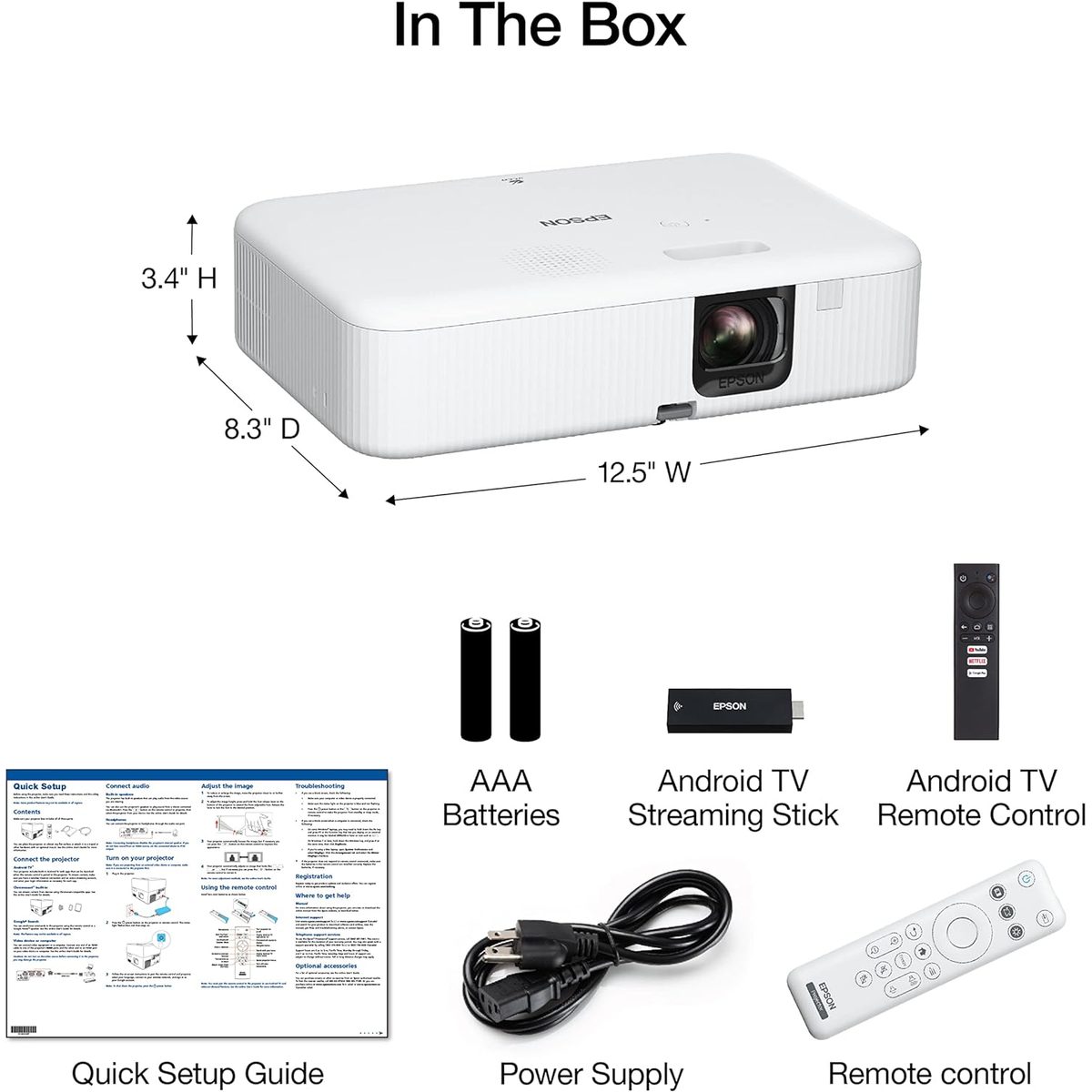 بروجيكتر EPSON CO-FH02 3