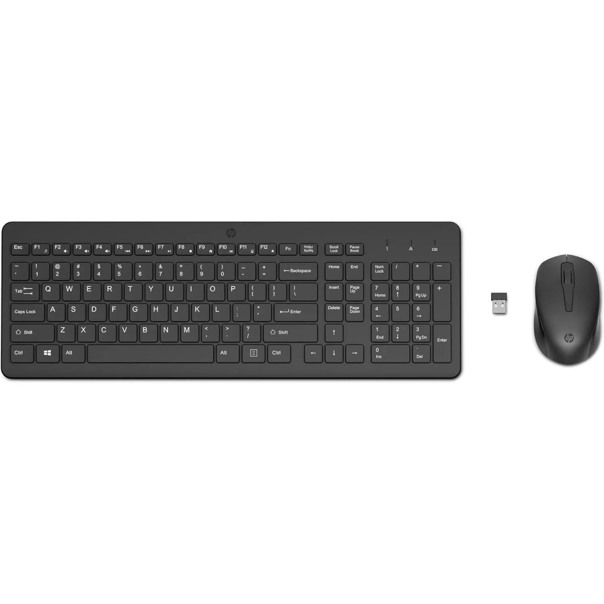 HP 330 Wireless Keyboard and Mouse Combo with LED Indicators (2V9E6AA)طقم كيبورد وماوس لا سلكي