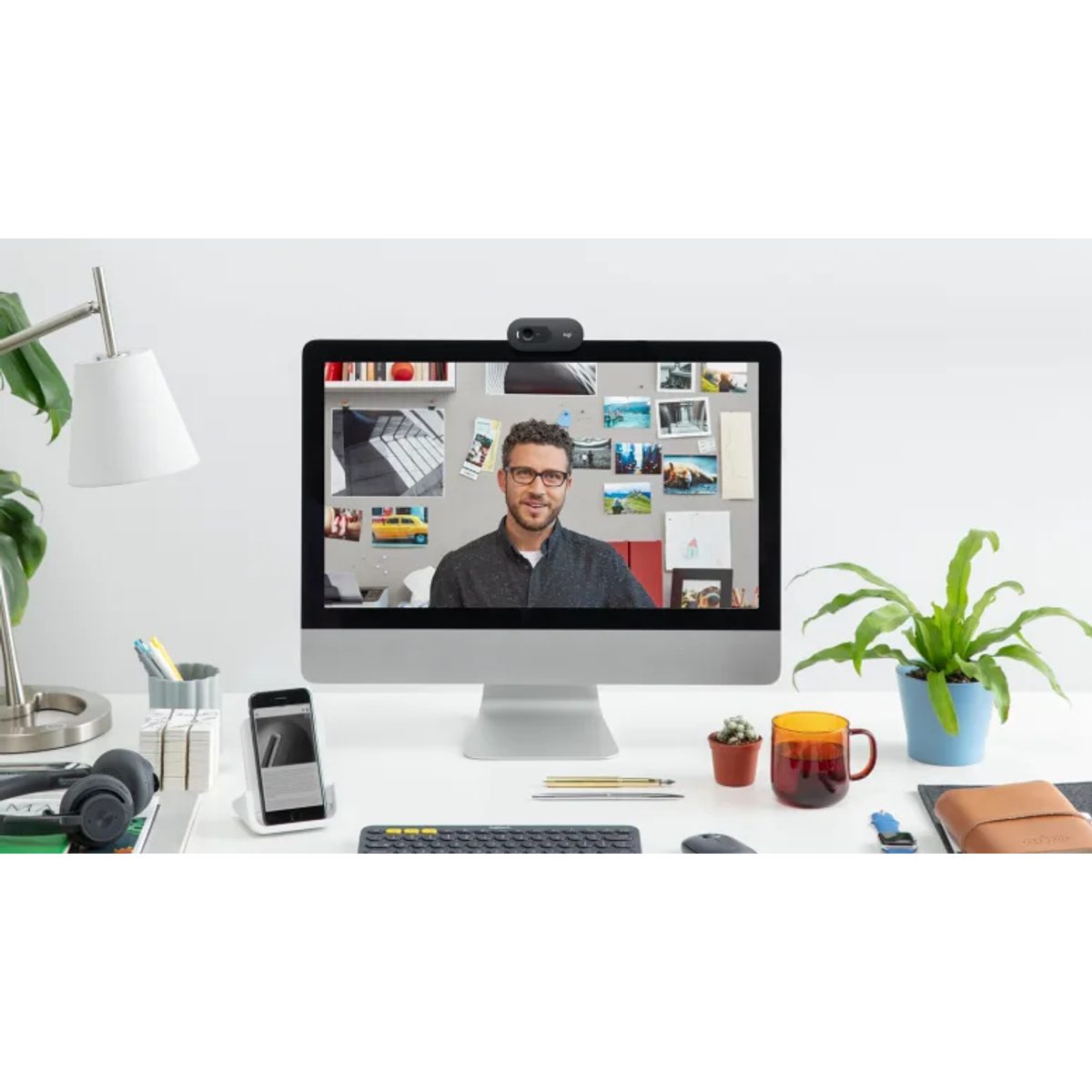Logitech C505 HD Webcam with 720p and long-range mic 4
