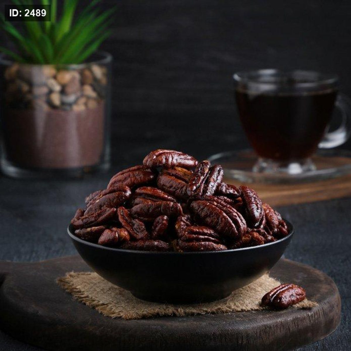 جوز بيكان بالعسل المكرمل