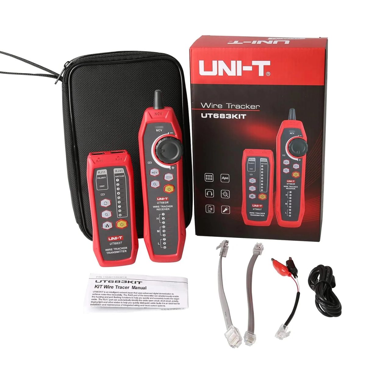 UNI-T UT683KIT Wire Tracker- جهاز فحص وتتبع الأسلاك 2