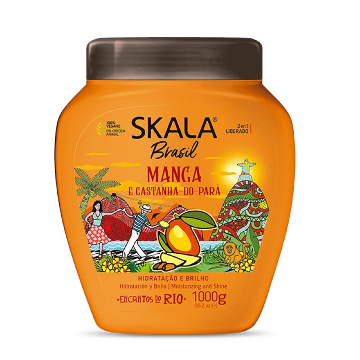 Skala Hair Conditioner Mango Shea Butter 1000 g بلسم سكالا للشعر بالمانجا و زبدة الشيا و الجوز