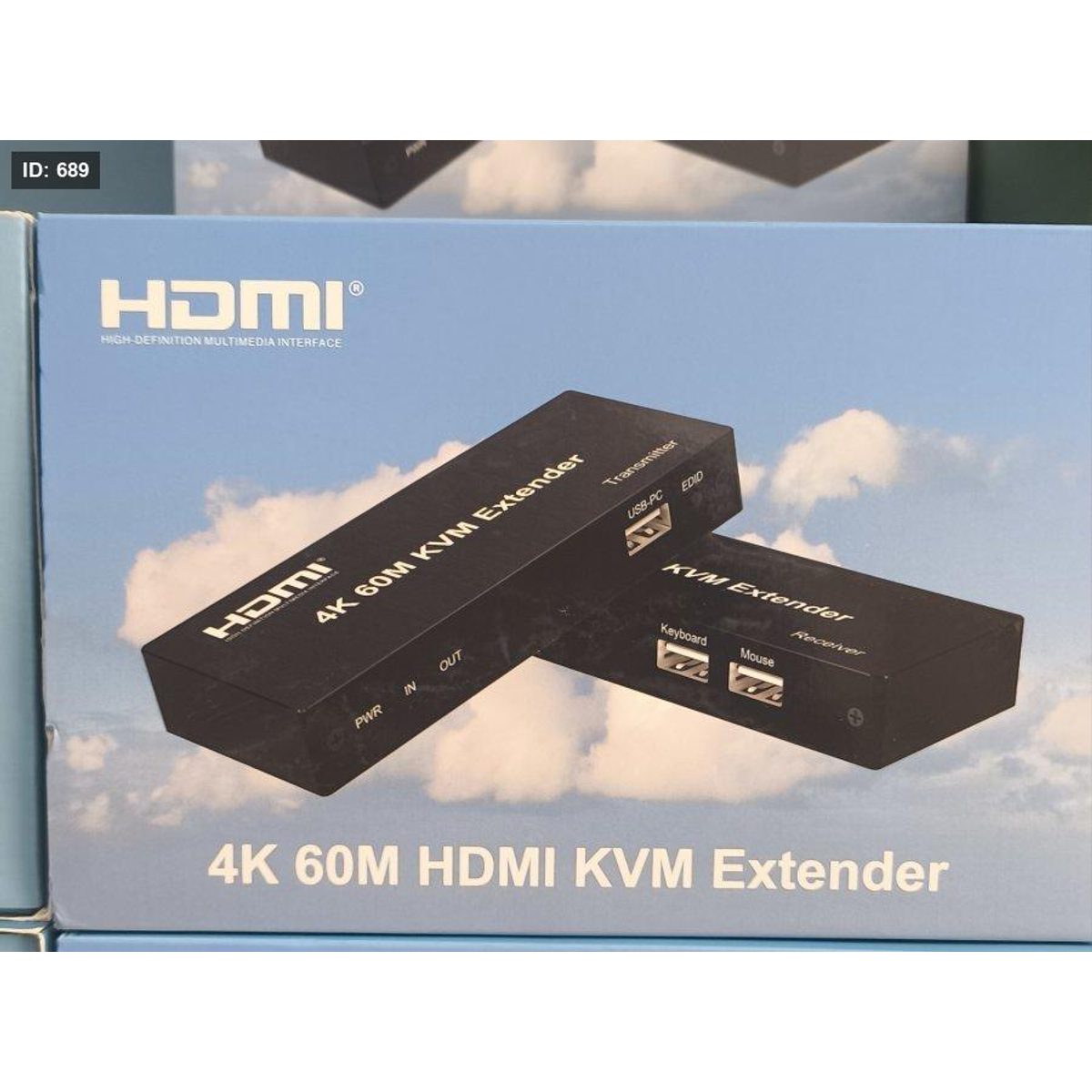 GHE HDMI EXTENDER 60M WITH USB 4k