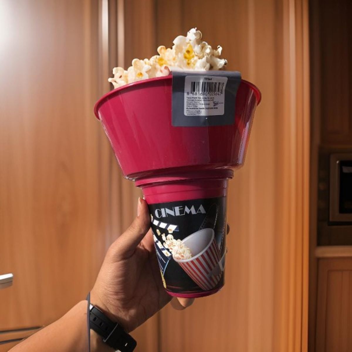 صحن بوشار مع كاسة بلاستيك AN1-3