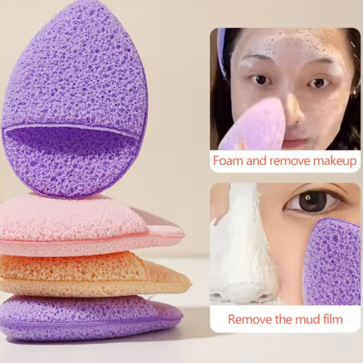 Standelli Headband & Cleansing Sponge 6