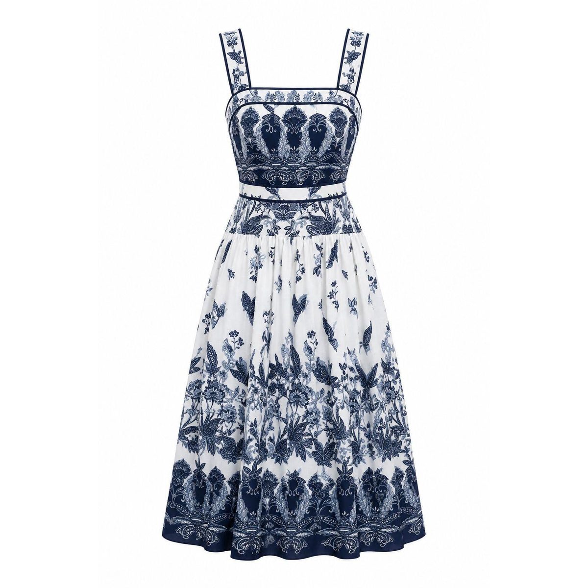 Floral tie - Detail Dress 4