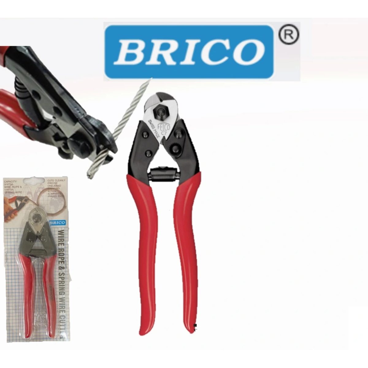 BRICO -مقص كيبل فولاذ