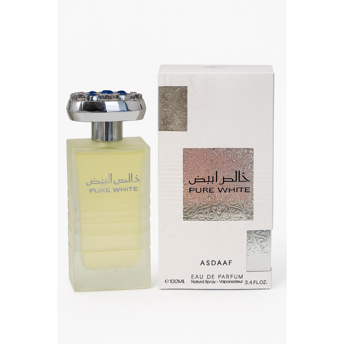 Pure White – خالد الأبيض، عطر فاخر برائحة منعشة وراقية.