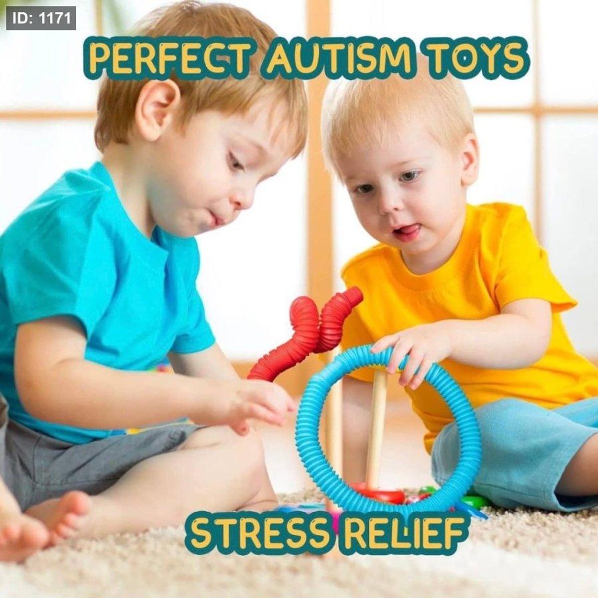 pop tubes لعبة انابيب البلاستيك