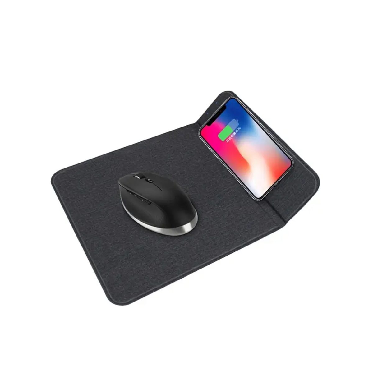 DM TC025 Mouse Pad with wireless charger جلدة ماوس مع شاحن وايرلس 15 وات 2