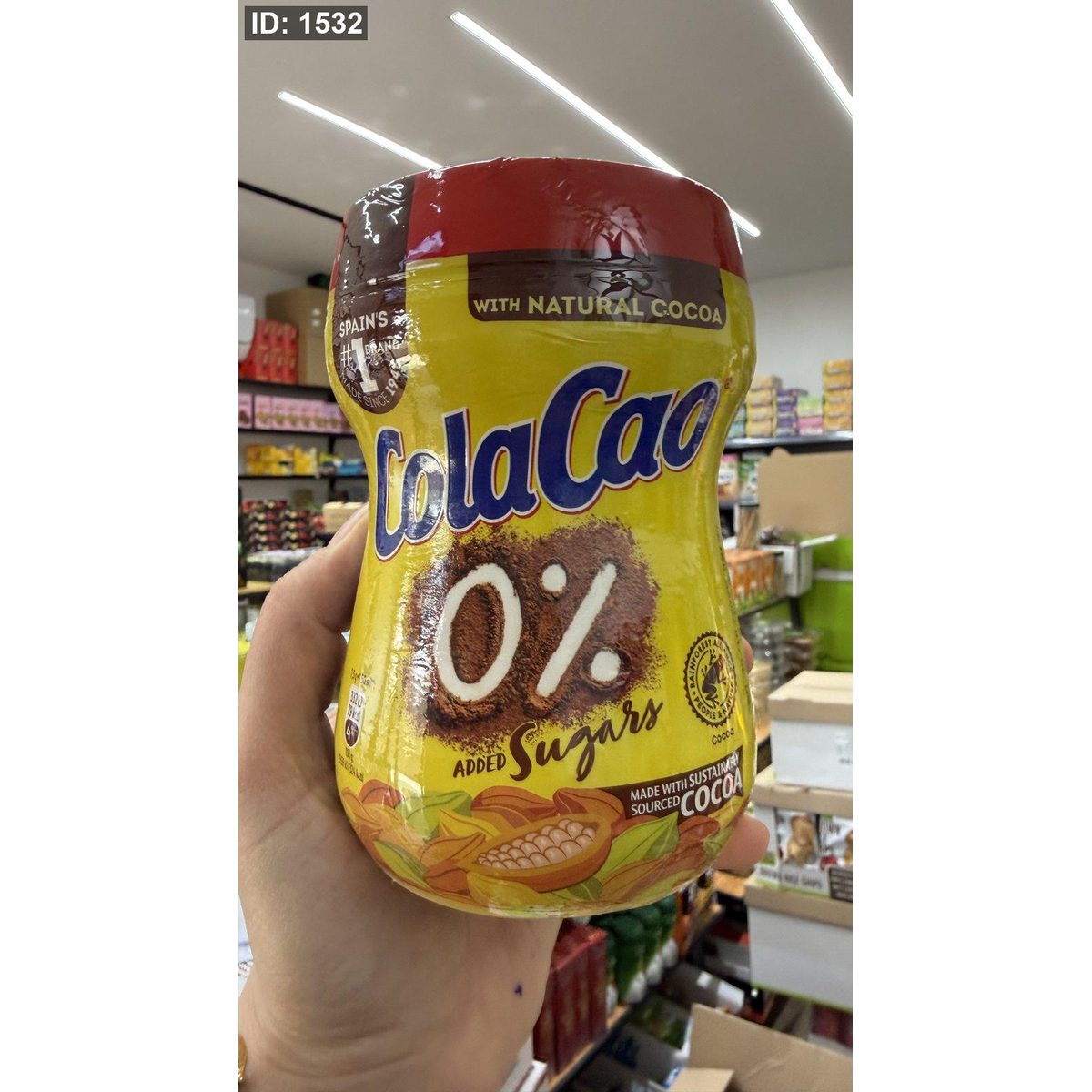 مشروب الكاكاو شوكو صحي ColaCao Zero خالي من السكر 325 غرام