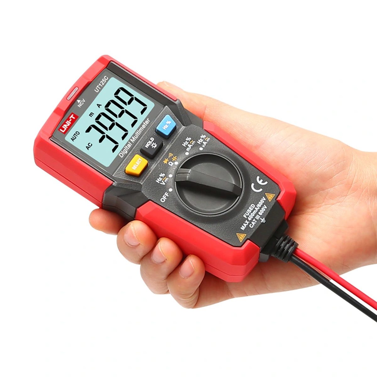 UNI-T UT125C Pocket Size Digital Multimeterجهازملتميتر صغير 2