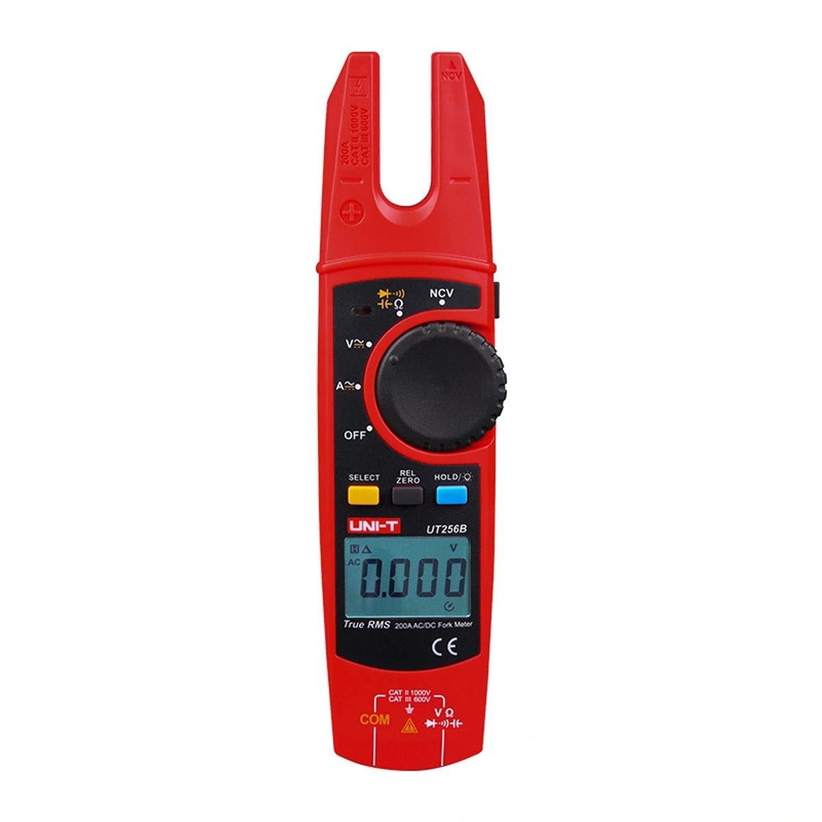 UNI-T UT256B 200A True RMS Fork Meters-جهاز كلامب أمبير ديجيتال 200 أمبير- شوكة ا
