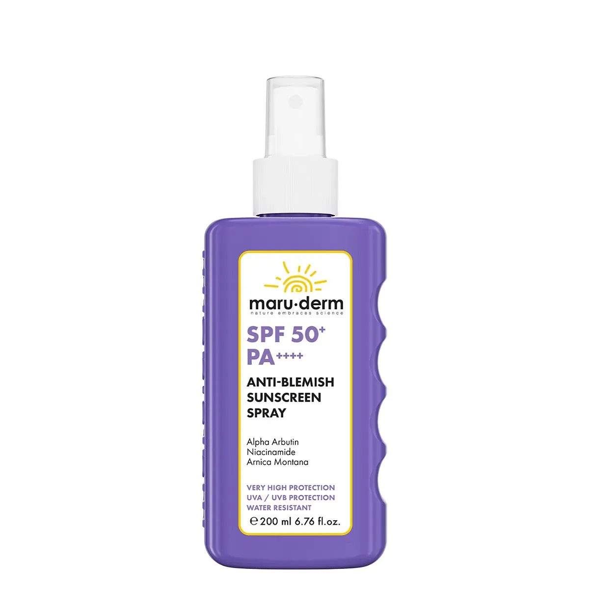 MARUDERM SPF 50+ Sunscreen Anti-Blemish Body Spray 200ML
