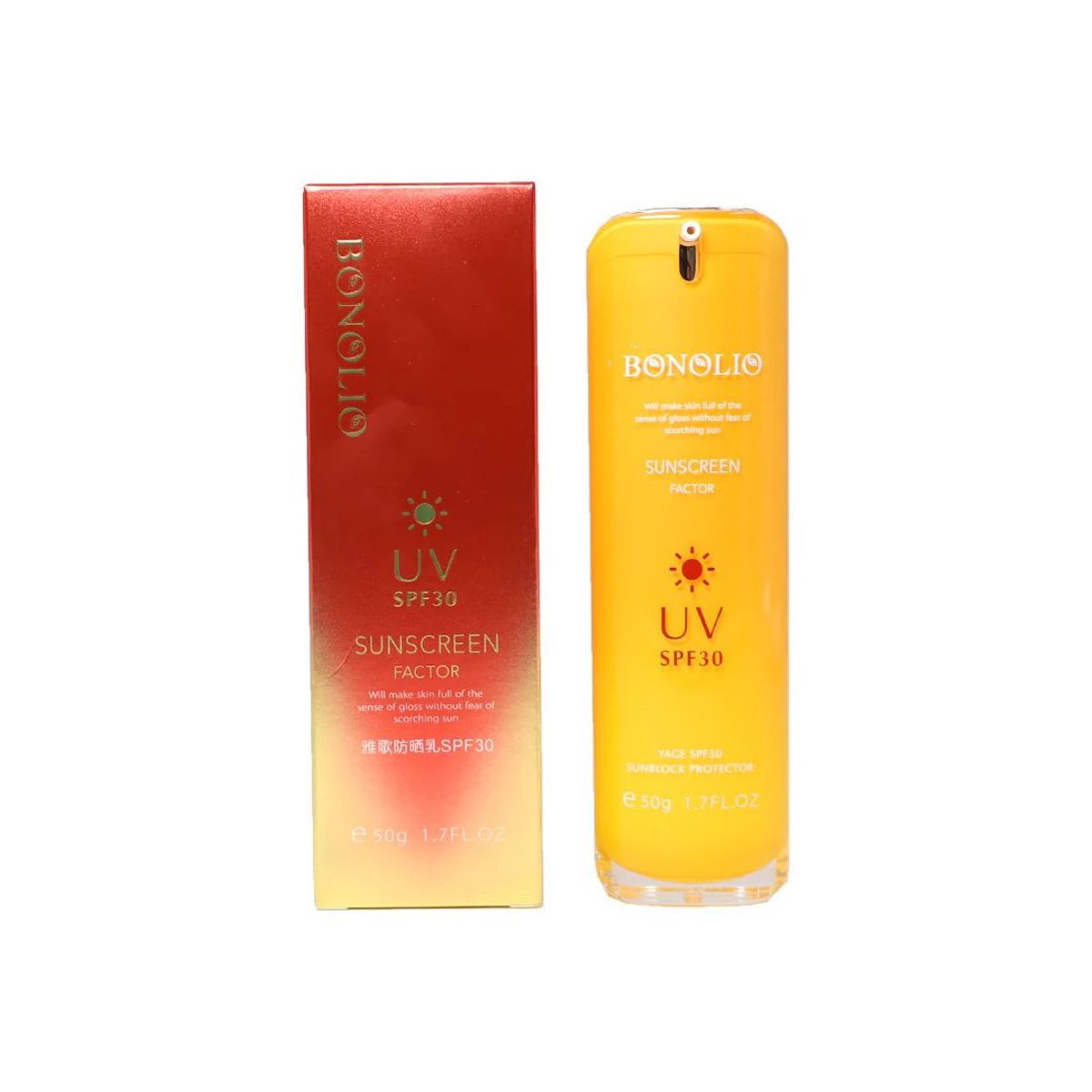 كريم واقي شمس BONOLIO بمعامل حماية SPF30 – 50 جم