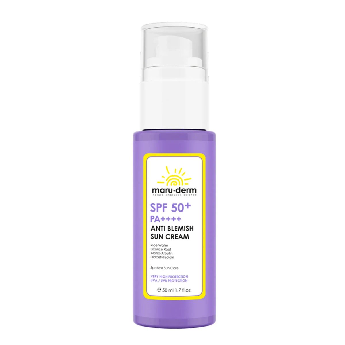 ANTI BLIMISH SUN CREAM 50% spf