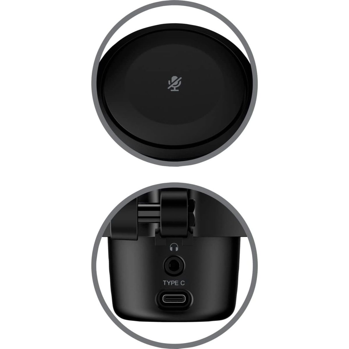 مايك HyperX DuoCast USB Microphone RGB Lighting 2