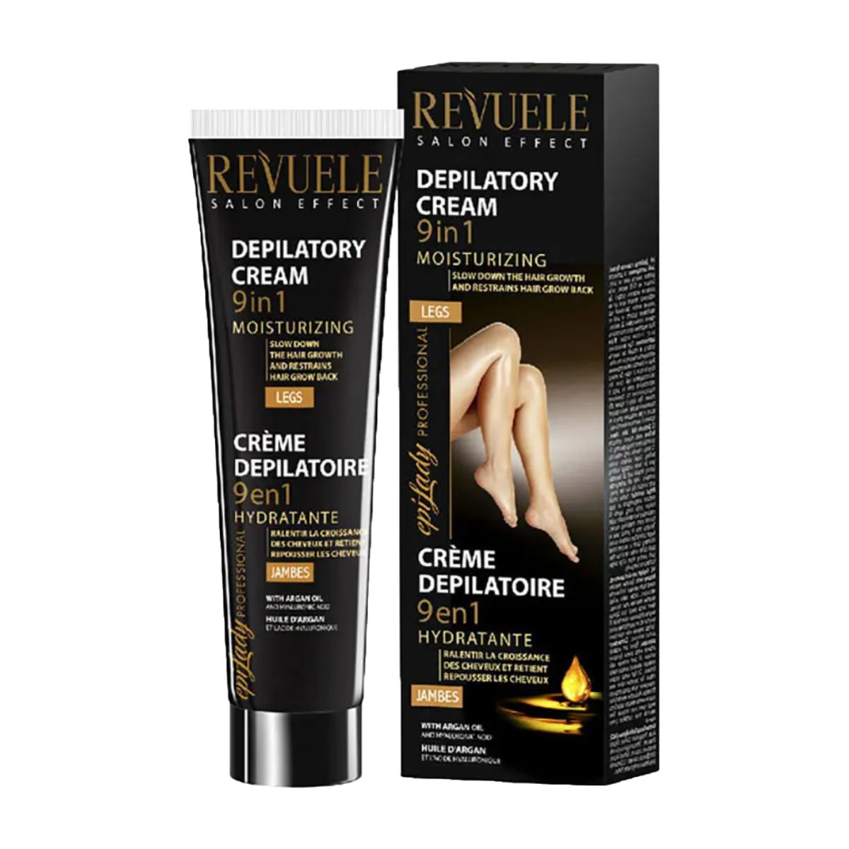 Revuele Depilatory 9-in-1 Moisturizing Legs Cream 125ml