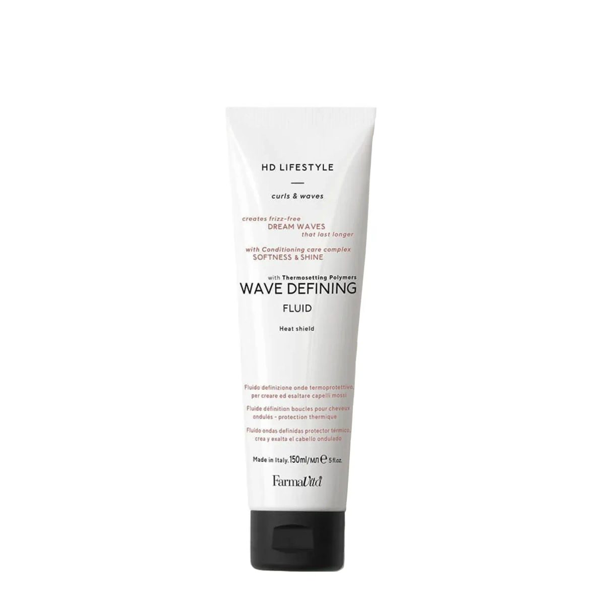 FARMAVITA HD Life Style SMOOTHING LEAVE-IN CREAM — كريم تنعيم يقلل التجعد ويسهل التصفيف ويمنح ملمس ناعم وانسيابي — تنعيم