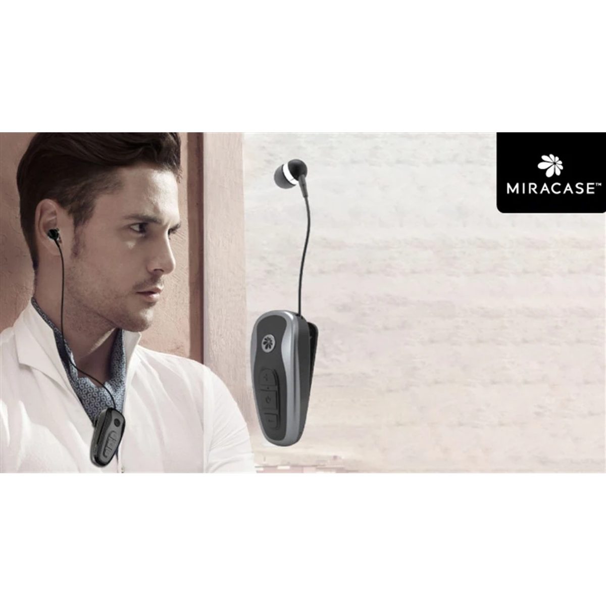 MIRACASE MBTH77 WIRELESS HANDSFREE-سماعة اذن وايرليس 2
