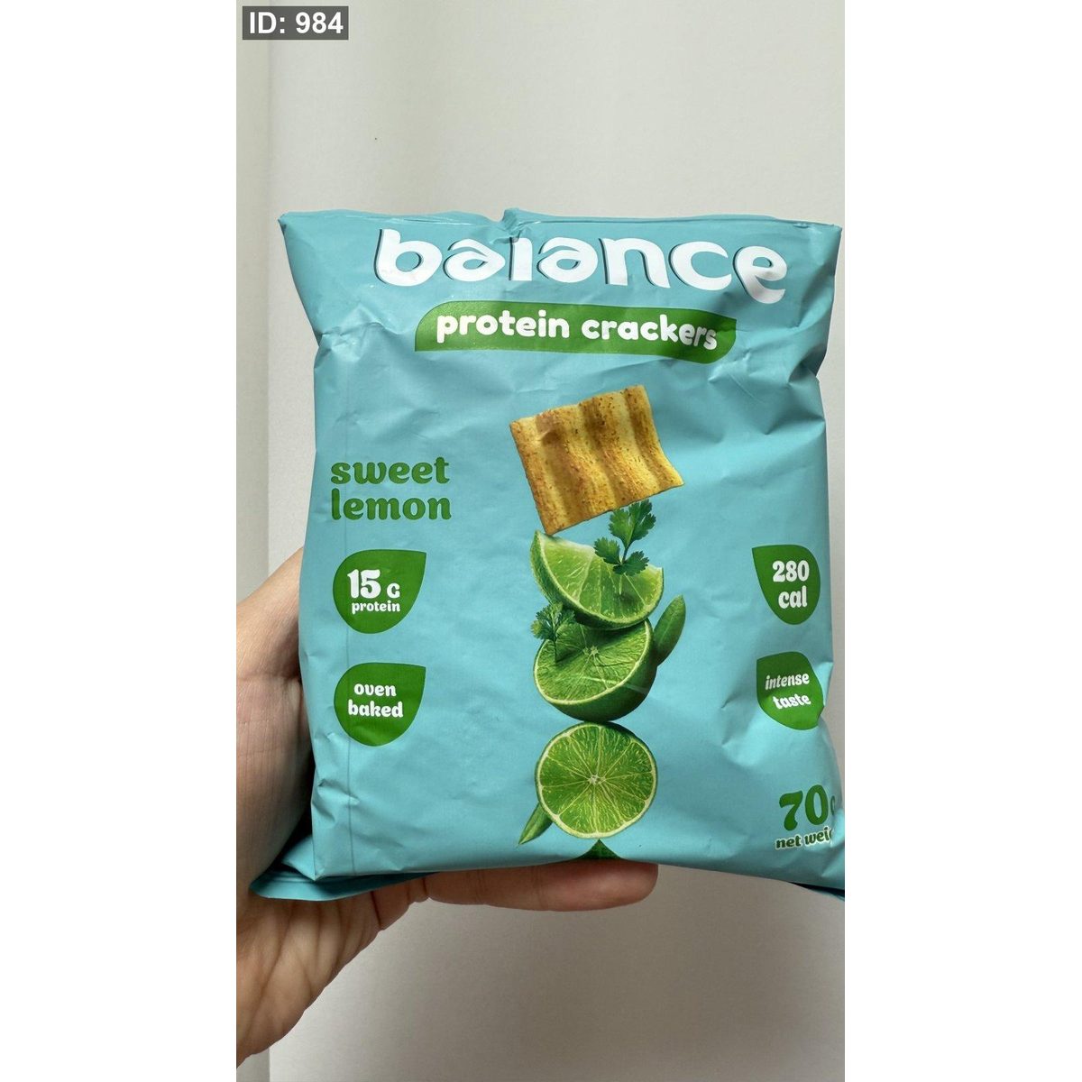 Balance شيبس رقائق مقرمشة بالليمون عالية البروتين 70غرام