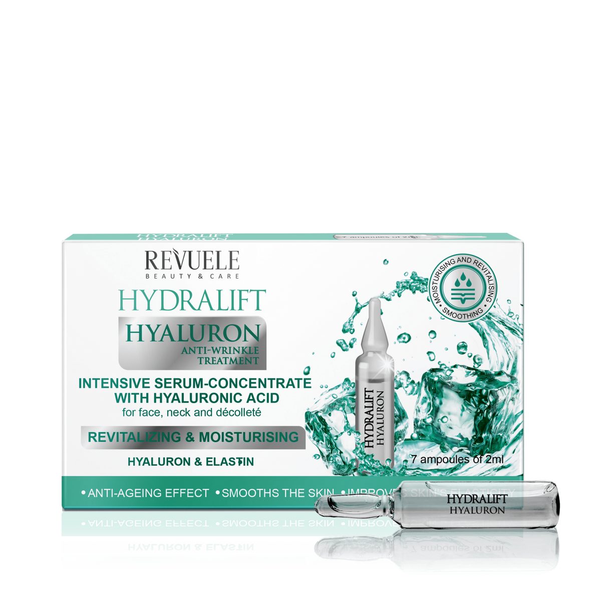 REVUELE HYDRALIFT HYALURON Ampoules Intensive Serum-concentrate With Hyaluronic Acid-7*2ml