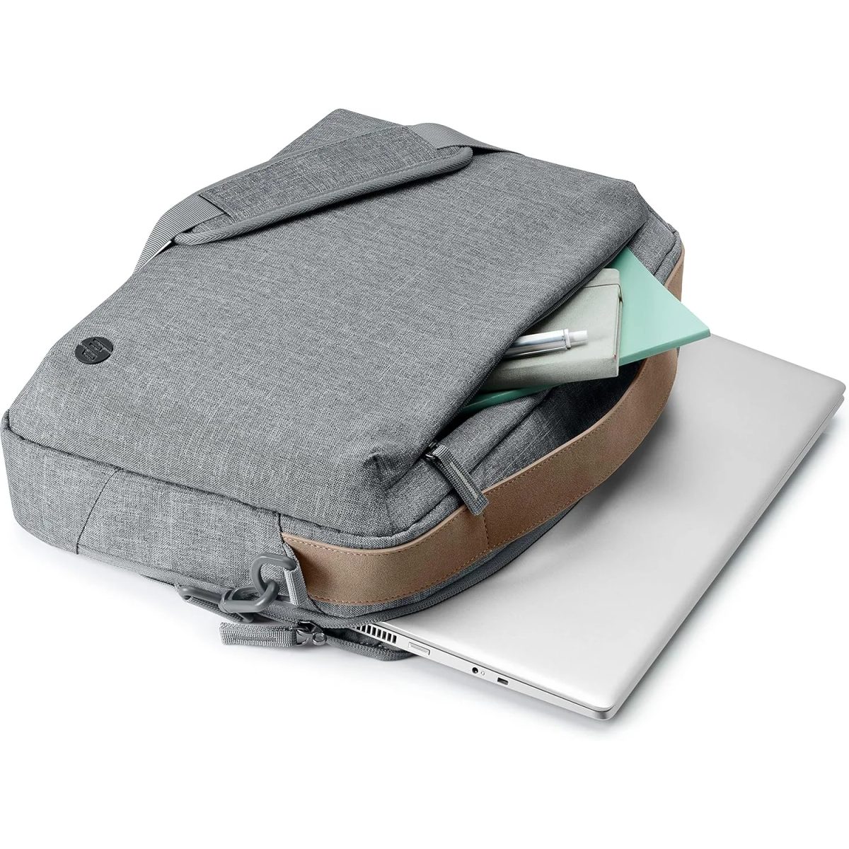HP Renew 15 Grey Topload (1A213AA)حقيبة لابتوب مقاس 15.6 انش 3