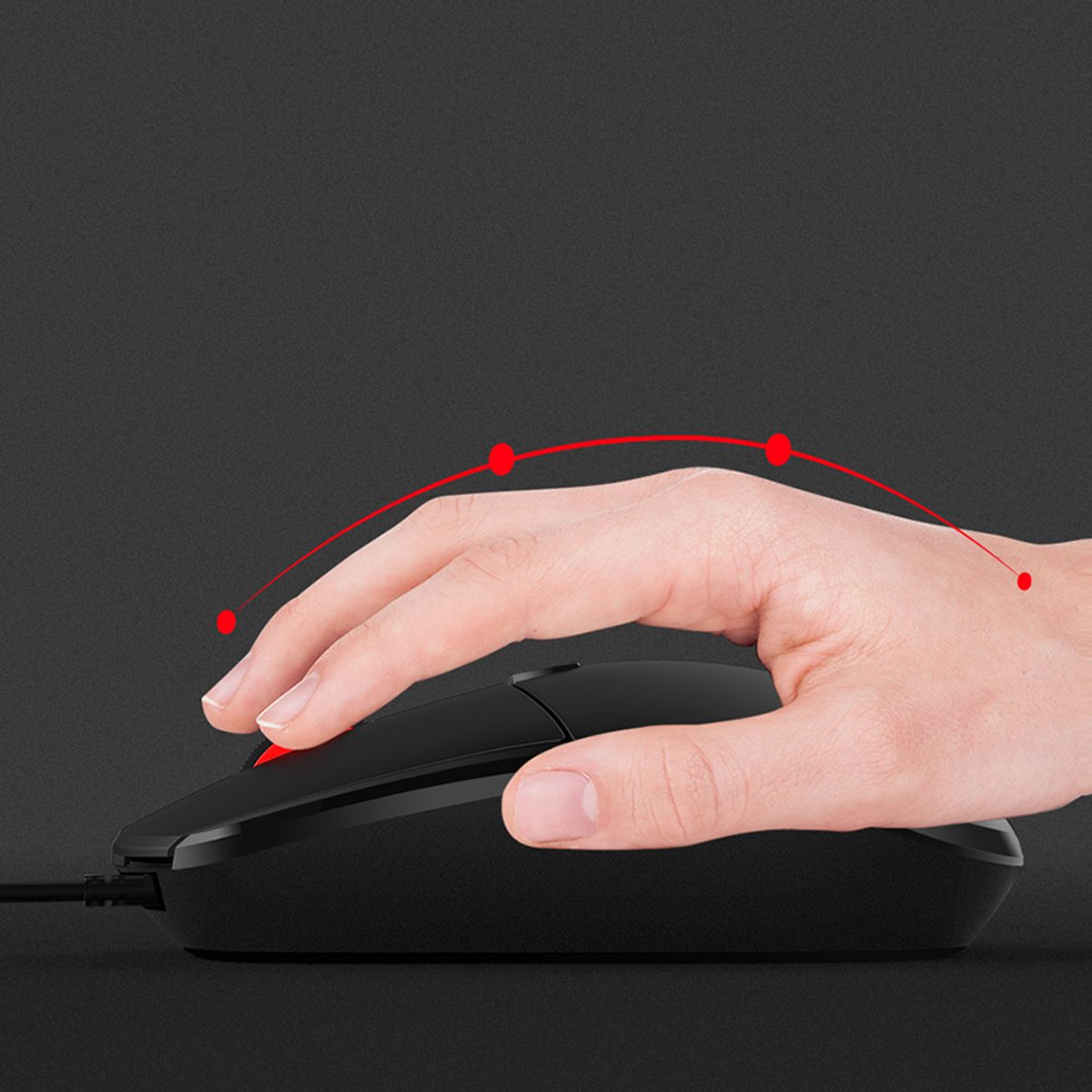 DM K3 Wired Mouse ماوس سلكي 4