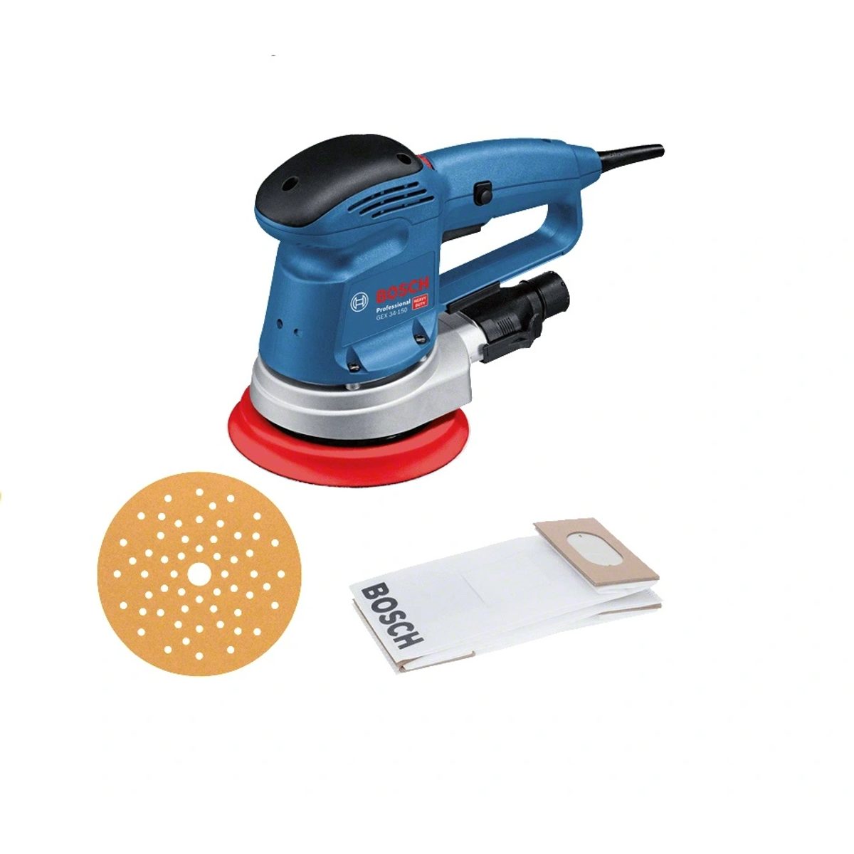 BOSCH GEX 34-150-ماكينة حف 340 واط