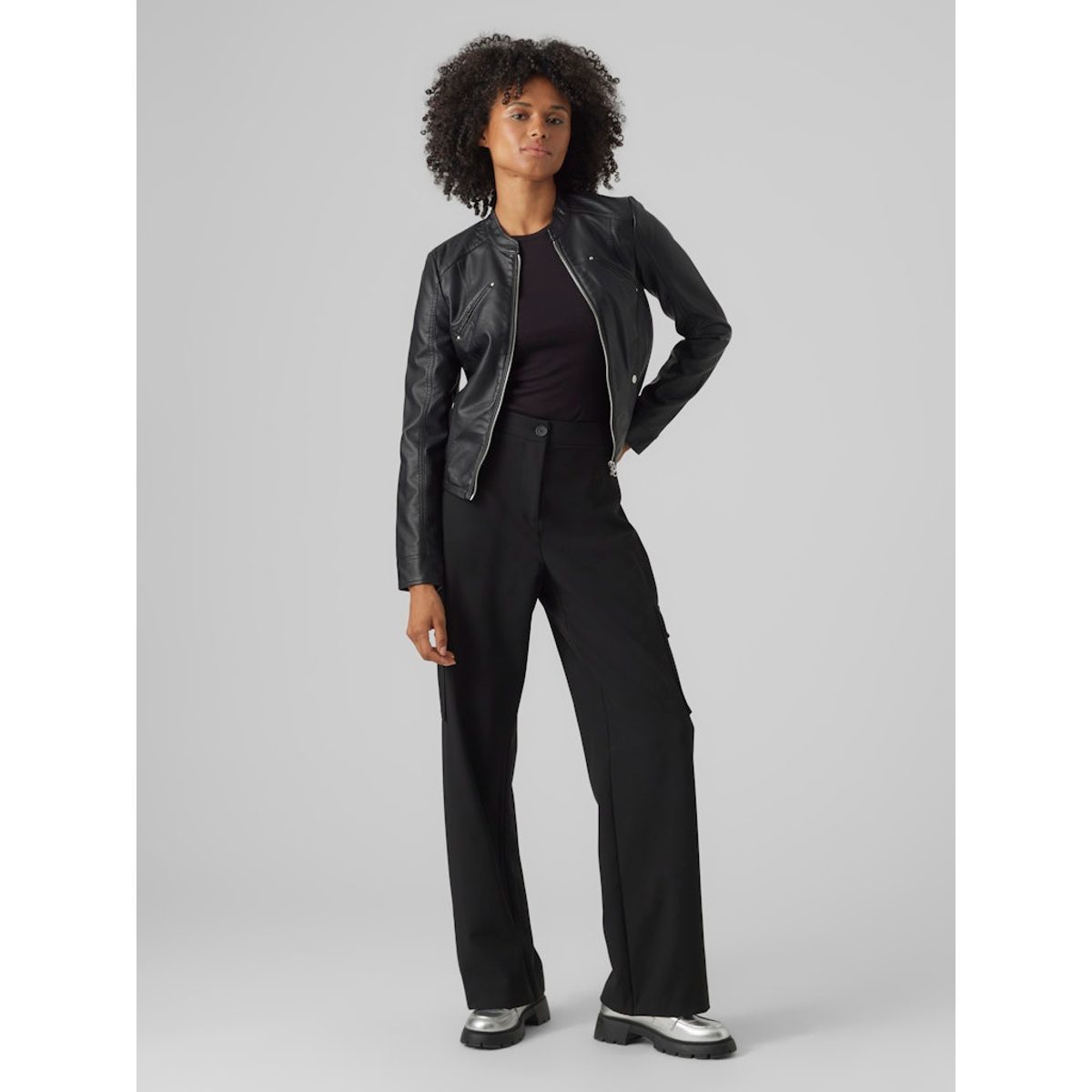 SHORT COATED JACKET 3