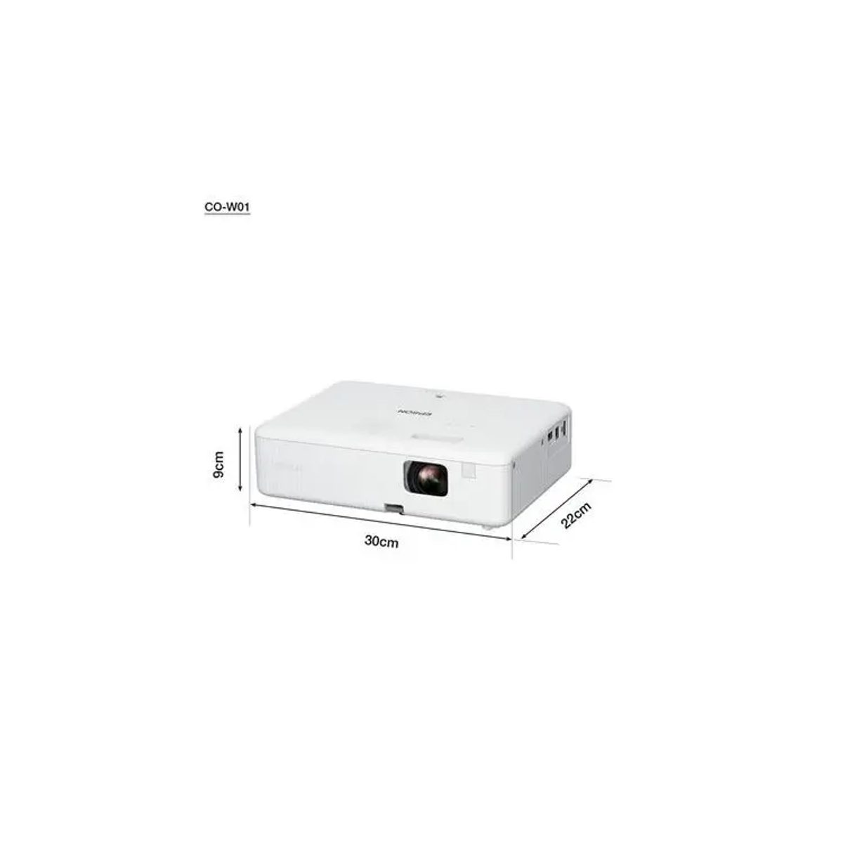 EPSON CO-W01 WXGA projector-بروجيكتر 3