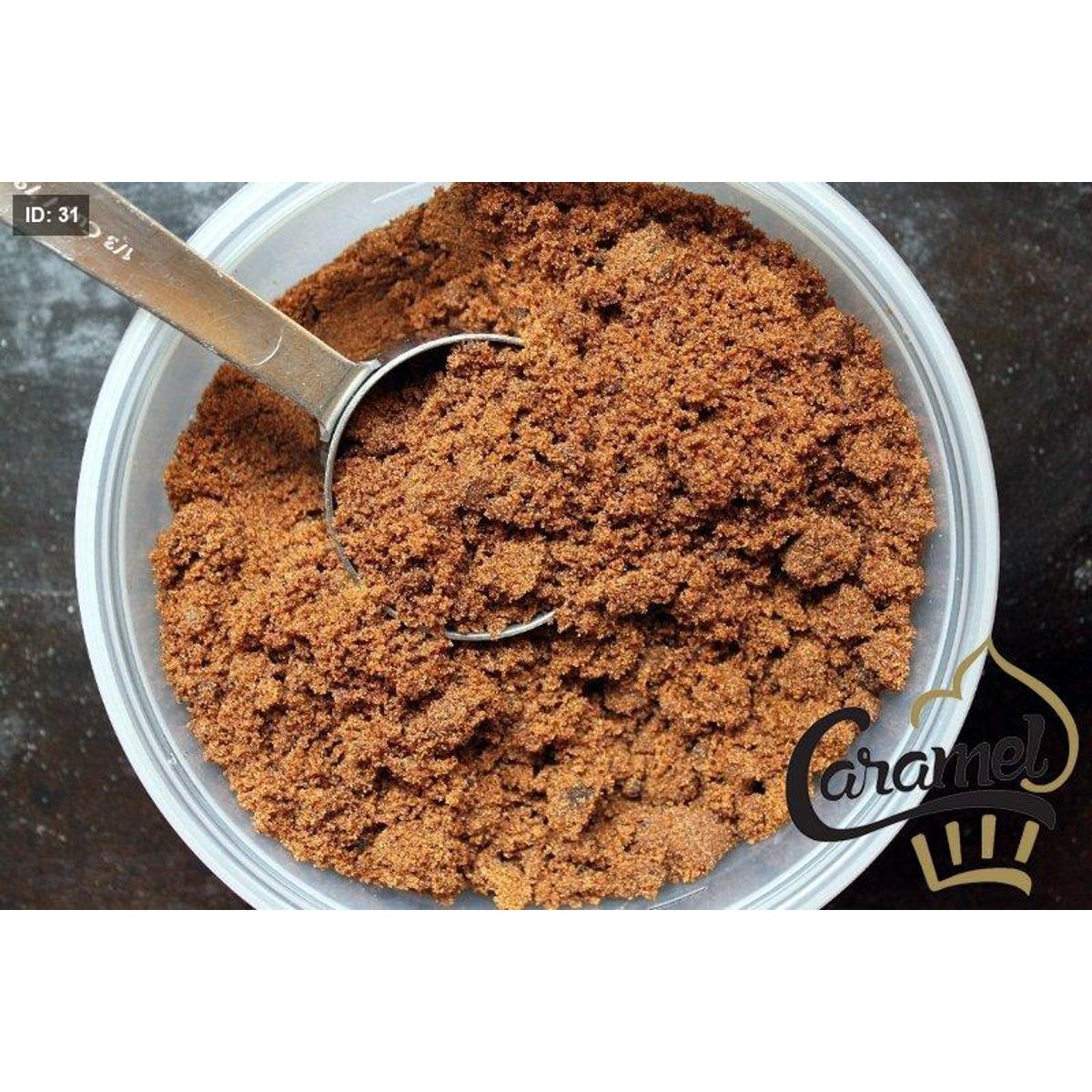 سكر بني غامق رطب