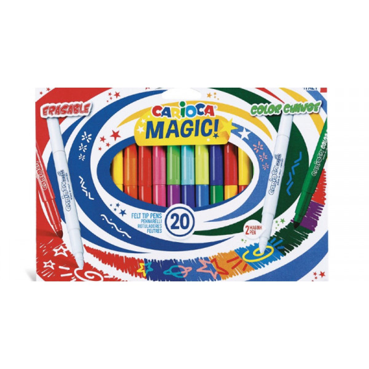 الوان فلوماستر السحرية CARIOCA MAGIC